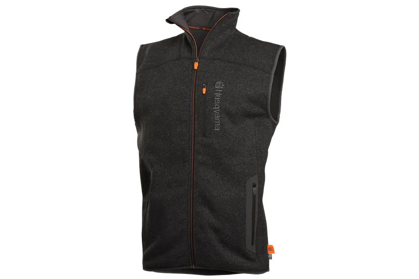 Gilet Xplorer in pile da uomo, Steel Grey Husqvarna