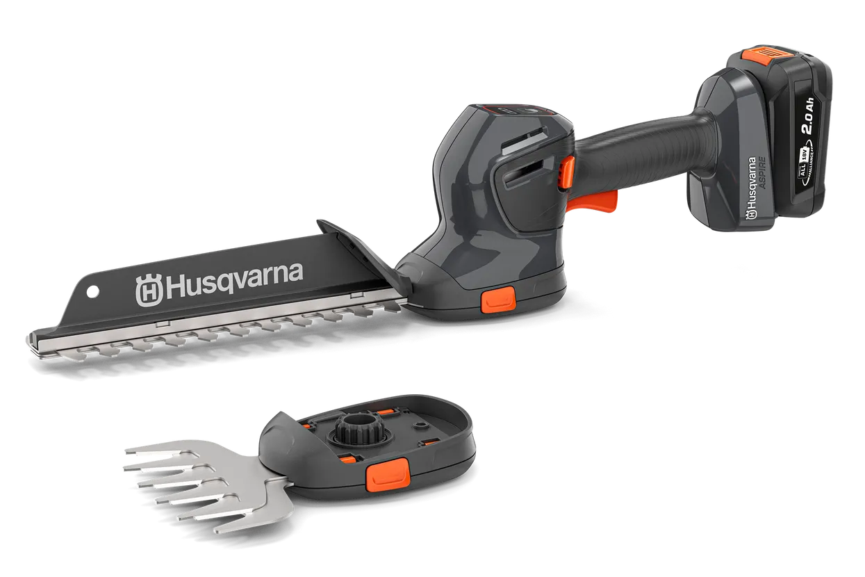 Husqvarna Forbice per erba Aspire con asta SE20-P4A - con batteria e caricabatteri - immagine 5